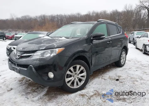 2014 Toyota Rav4 Limited from USA, damaged, VIN 2T3DFREV1EW224793